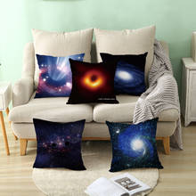 Fundas de almohada con estampado de planetas del universo, cubierta de microfibra para sofá/oficina/dormitorio, decoración del hogar, 45x45cm, 1 unidad 2024 - compra barato