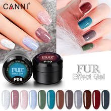 5ml*12pcs Kit CANNI Fur Effect Gel Lacquer Varnish 5ml Jar Nail Art Painting Gel Manicure UV LED Soak Off Nail Gel Polish 2024 - buy cheap