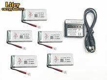 1300mAh 3,7 V 903048 25c LiPo батарея + USB вилка AC зарядное устройство forX5SW X5SC X5 X5C RC Дрон Квадрокоптер запасные части батареи 2024 - купить недорого