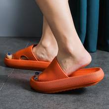 latest technology-Super home slippers Non-slip Slides Beach Shoes Unisex Sandals Slip on Indoor Home women Slippers 2024 - buy cheap