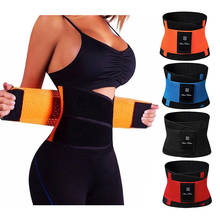 S-3XL Shaperwear Waist Trainer Neoprene Belt Weight Loss Cincher Body Shaper Tummy Control Strap Slimming Sweat Fat Burning belt 2024 - buy cheap