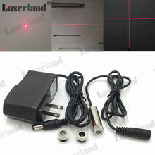 3in1(dot/line/cross) 30mw 650nm 660nm Red laser diode module with AC-DC adapter 2022 - buy cheap