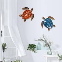 23x3x25cm metal mar tartaruga praia tema decoração da parede arte para interior ao ar livre banheiro jardim metal tartaruga parede arte 2024 - compre barato