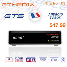 GTMEDIA GTS 4K Android TV Box Receptor DVB-S2 Bluetooth Satellite Receiver support  m3u TV Box PK freesat v8 nova 2024 - buy cheap