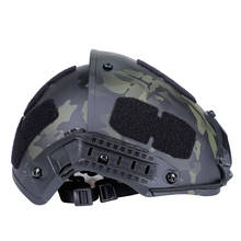 Capacete tático militar mh, pintura de capacete cs, combinação de proteção para equitação ao ar livre, equipamento de airsoft, acessórios de caça 2024 - compre barato
