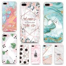 Funda de silicona con estampado de mármol para ZTE Blade V9, V10 Vita, A7, A5, A3, 2019, L8, N3, A530, A606 2024 - compra barato