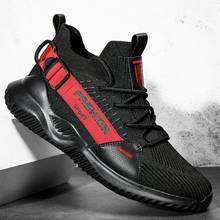 Zapatillas deportivas ligeras para hombre, calzado deportivo de talla grande, color negro, para correr, GMD-0575 2024 - compra barato