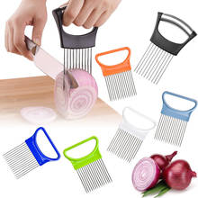 Food Slice Assistant Holder Slicer, Kitchen Gadgets Kitchen Utensil Holder Multifunction Home Vegetables Chopper Slicer 2024 - buy cheap