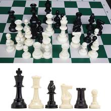 Шахматные фигуры и коврик для мыши с изображением шахматная доска комплект Классический Ajedrez Профессиональный Портативный игра для путешествий для игрушка для детей и взрослых 2024 - купить недорого