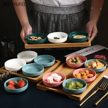 Nordic ceramic kitchen bowl food seasoning dish snack dish dried fruit dish tableware gift soy sauce dish vinegar jam dish 2024 - buy cheap