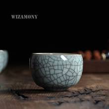 Porcelana China de 6 colores, cuenco de porcelana de celadón, 100ml, olla de té de China, de celadón craquelado, 1 Uds. 2024 - compra barato