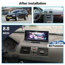 Touch screen Android 7.1 Car Multimedia Stereo For Volvo xc90 2007-2013 Radio GPS Navi Audio stereo player head unit BT free map 2024 - buy cheap