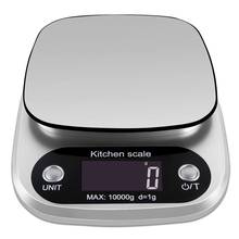 10Kg/1g Food Scale Digital Kitchen stainless steel weighing Postal Electronic Scales Measuring tools weight Balance 2024 - buy cheap