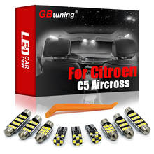 GBtuning Canbus 10PCS For Citroen C5 AIRCROSS 2018 2019 2020 2021+ Vehicle LED Interior Dome Trunk Lamp Accessories Light Kit 2024 - buy cheap