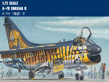 Trumpeter-avión Jet A-7H, Corsair II, caza, bombardero, modelo TH06250-SMT6, 87206, 1/72 2024 - compra barato