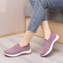 Mesh breathable casual shoes women sneakers lightweight solid 2022 new classic sneakers woman shoes slip-on female shoe hot sell 2024 - buy cheap
