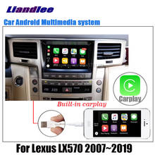 Sistema multimídia automotivo, navegação gps, mapa de navegação, tela de áudio estéreo, lexus lx570, 2007 ~ 2020 2024 - compre barato