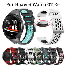 Correa de silicona deportiva para reloj Huawei GT 2e, pulsera de repuesto para reloj inteligente Huawei GT2e, Correa suave de 22mm 2024 - compra barato