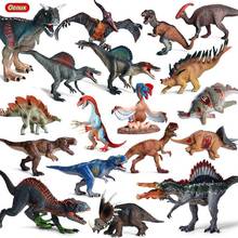 Oenux-figuras de acción de dinosaurios del Jurásico para niños, modelo de animales de juguete prehistoricos salvajes, T-REX, Spinosaurus, Carnotaurus, terizinosaurus 2024 - compra barato