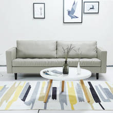U-BEST sala de estar três lugares sofá de couro marrom, mobiliário moderno clássico couro genuíno sofá conjunto 2024 - compre barato