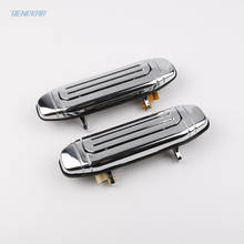 Benekar Front Pair Door Handle Plating for Mitsubishi Montero Pajero V46 V31 V32 V33 2024 - buy cheap