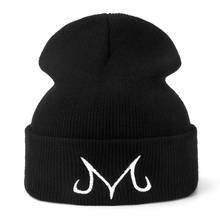 Majin Buu Casual Beanies for Men Women Fashion Knitted Winter Hat Solid Color Hip-hop Skullies Hat Bonnet Unisex Cap 2024 - buy cheap