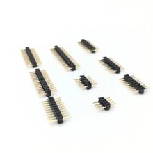 Conector de placa PCB de una sola fila, 1,27mm, 1,27 Pin, 1*2/4/5/6/8/10/12/15-40p 50p 2024 - compra barato