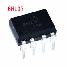 10PCS 6N137 DIP8 6N137 DIP DIP-8 new and original IC 2024 - buy cheap