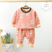Pijama para crianças pequenas, pijama de algodão de manga comprida, roupas infantis, conjuntos com coelho de desenho animado, roupa de dormir para meninas 2 5 4 6 8 anos 2024 - compre barato