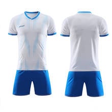 Nova camisa de futebol 2021 crianças dos homens conjunto de futebol meninos bolsos treino uniformes roupas de futebol adulto roupas esportivas impressão 2024 - compre barato