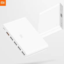 Original Xiaomi USB-C 60W Quick Charger Output Type-C 6 USB Ports QC 3.0 Charger18W x2 + 24W(5V=2.4A MAX) For Smart Phone Tablet 2024 - buy cheap