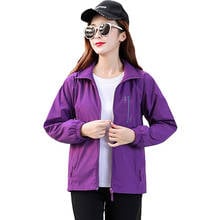 Women's Jackets 2022 Spring Causal Windbreaker Women Basic Jackets Coats Zipper Lightweight Jackets Bomber Famale Coat 2024 - buy cheap