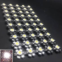 1 Вт 3 Вт высокомощный светодиодный светильник с кристаллами 4000 K-4500 K нейтральный белый светильник с высокой мощностью лампочка светильник s 100 шт. 2024 - купить недорого