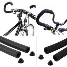 bike handlebar grips  bicycle Handle Bar Sponge Cover Soft Foam Matte Handlebar Grips for 22mm foldable MTB 2.2cm mountain 2024 - buy cheap