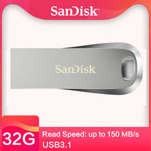 SanDisk  USB  3.1 Flash Drive 32 GB Pendrive Flash de 64G 256GB de memory 128GB 16GB Mini disco de U para PC/Note 150MB/S CZ74 2024 - buy cheap