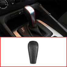 Real Carbon Fiber For BMW 1 3 Series X1 E48 E64 E65 E85 E86 E83 E53 E81 E82 E87 E90 E91 E92 E93 Car Gear Shift Head Cover Trim 2024 - buy cheap