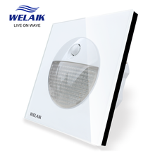 WELAIK AC110 Vidro-Painel de Pé-REINO UNIDO-Padrão de luz ~ 250V B18DJDW
