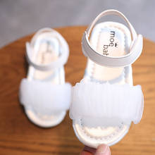 Sandalias de encaje para niñas, zapatos de princesa para estudiantes de primaria, de verano 2024 - compra barato