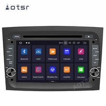 Aotsr-sistema multimídia automotivo, 2 din, rádio estéreo, navegação gps, para fiat doblo 2016, 2017, 2018, android 10 2024 - compre barato
