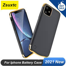 For iphone SE 2020 6 6S 7 8 Plus X XS XS Max XR 11 11 Pro 11 Pro Max 12 12 Mini 12 Pro Max Battery Case Charger Power Bank 2024 - buy cheap