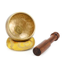 8cm Handmade Nepal Tibetan Singing Bowl Set Resonance Healing Meditation Yoga Bowl Yoga With Mallet Gift Ornament Meditation 2024 - buy cheap