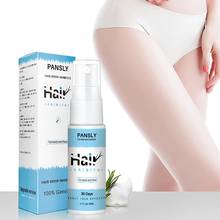 Unisex 100% Pansly Natural Hair Growth Inhibitor Spray Hair Removal From Stop Armpit Painless Legs Body Hair P4W1 2024 - buy cheap