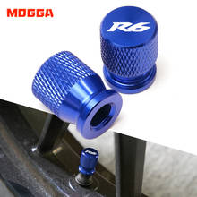 Tapas de vástago de válvula de neumático de motocicleta, tapones herméticos para Yamaha YZF-R6 YZFR6 YZF R6, todos los años, CNC, azul y rojo 2024 - compra barato