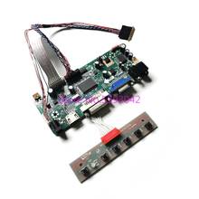 Fit LP156WH4 (TL)(P1)/(TL)(P2)/(TL)(P4) 40-Pin 1366*768 LCD panel VGA  DVI WLED LVDS M.NT68676 screen controller board kit 2024 - buy cheap