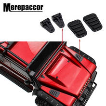 MEREPACCOR 1Set TRX4 Black Plastic Intake Grille Cover & Engine Cover Hinge for 1/10 RC Crawler Traxxas TRX-4 Body 2024 - buy cheap