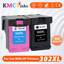 KMCYinks восстановленные 302XL Замена для HP 302 для HP 302 XL чернильный картридж для HP с чернилами HP Deskjet 1110 1111 1112 2130 2131 принтер 2024 - купить недорого