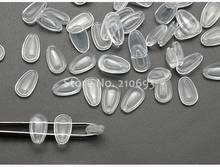 100pieces= 50pairs 11.8mm Push in Air Silicone Nose Pads Glasses Anti Slip Nose Pad Eyeglasses Accessories 2024 - buy cheap