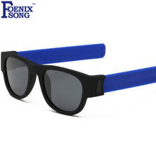 FOENIXSONG-gafas De Sol polarizadas para hombre y mujer, lentes De protección UV400, montura plegable, Slap 2024 - compra barato