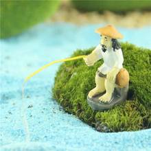 ZOCDOU 1 Piece Fishing Weng Cartoon Doll Small Crafts Figure Ornament Miniatures 2024 - buy cheap