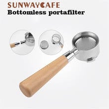 Portafiltro de café sin fondo para Delonghi EC680/EC685, cesta de filtro de repuesto de acero inoxidable de 51MM, accesorios de café 2024 - compra barato